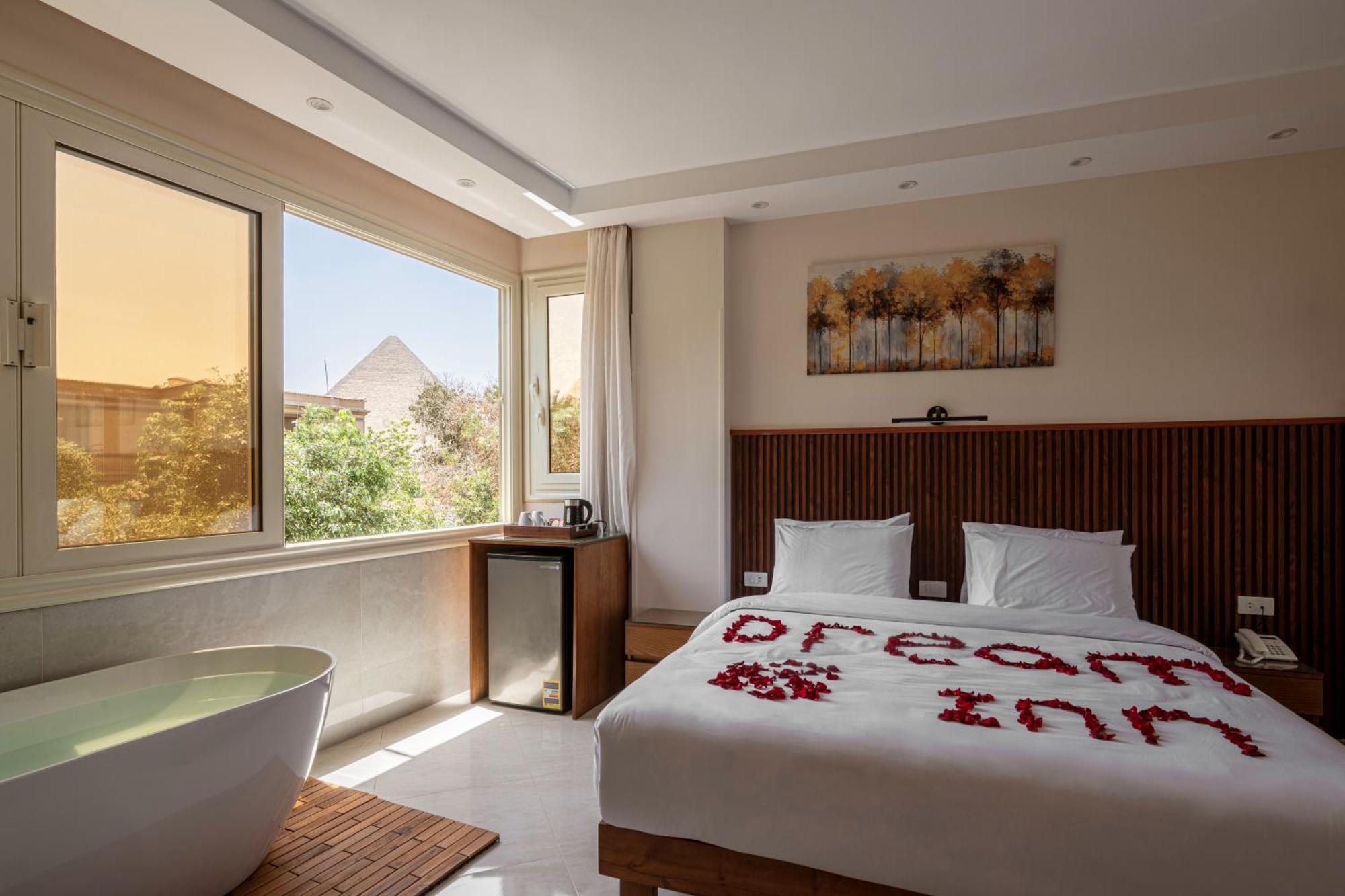 Dream Inn Pyramids View Kafret el-Gabal Exterior foto