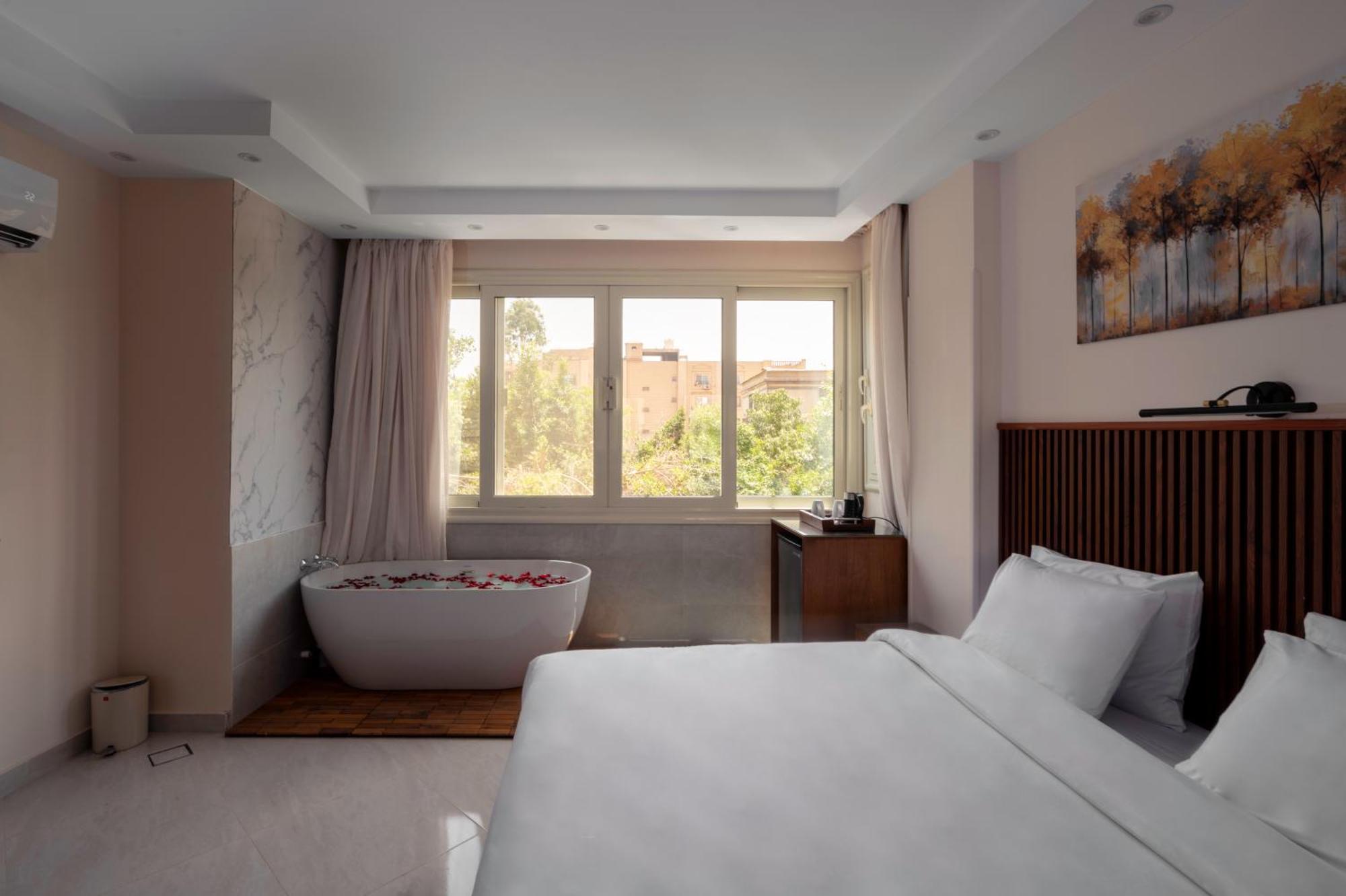 Dream Inn Pyramids View Kafret el-Gabal Exterior foto